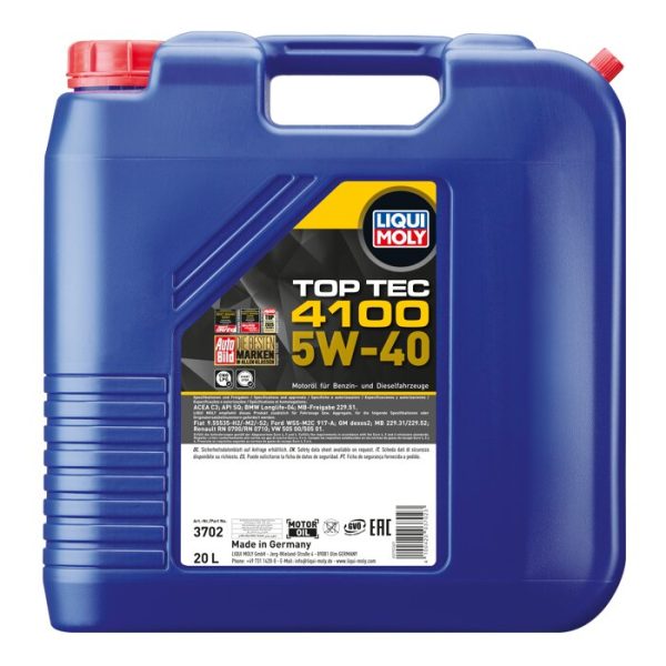 Top Tec 4100 5W-40 - Image 2