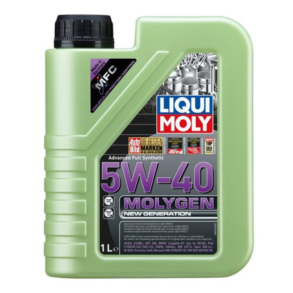 Molygen New Generation 5W-40 - Image 2