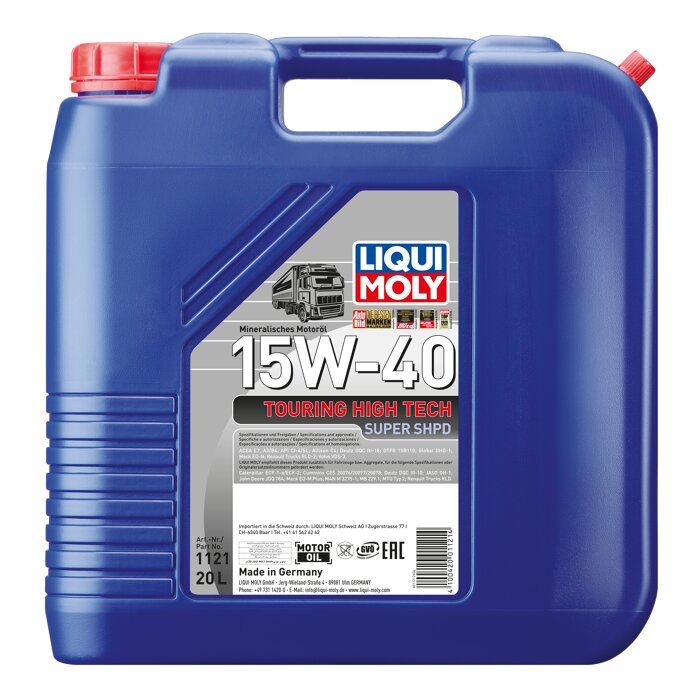 Augstas veiktspējas dīzeļdzinēju eļļa 15W-40
