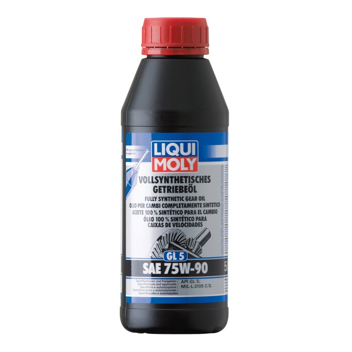 Fully Synthetic Gear Oil (GL5) SAE 75W-90