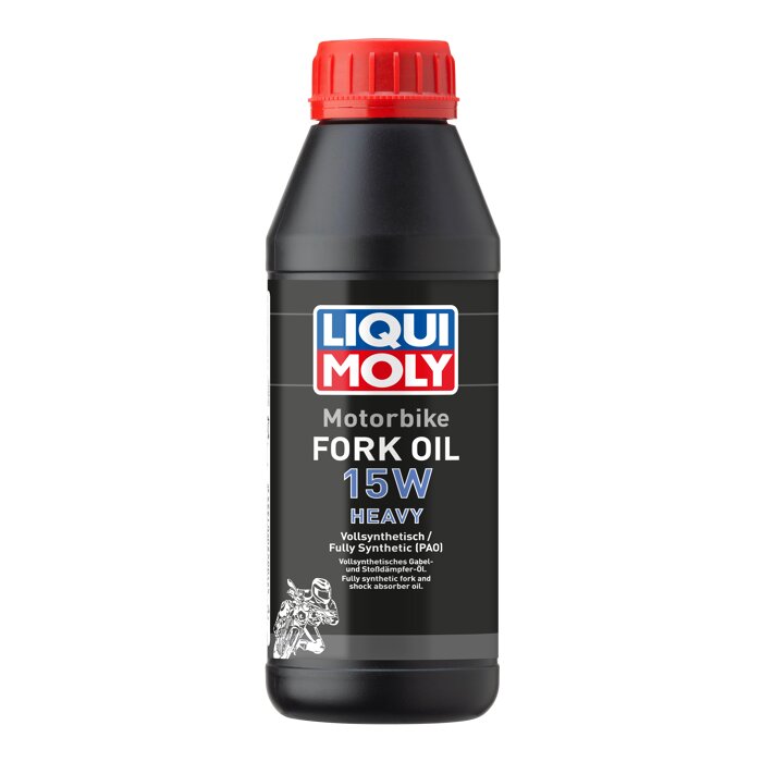 Dakšu eļļa motocikliem 15W (smaga)