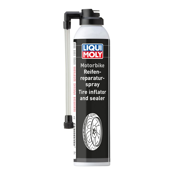 Motorbike riepu remonta aerosols