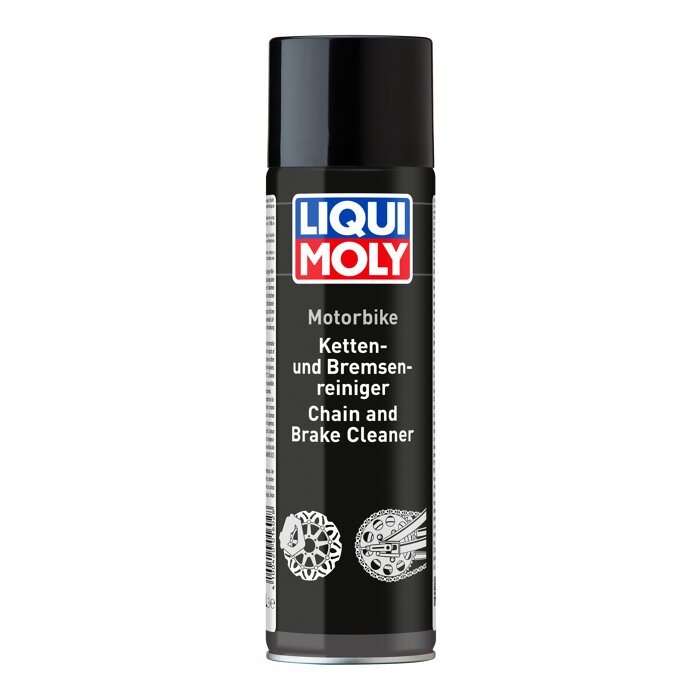 Motociklu ķēžu un bremžu tīrītājs