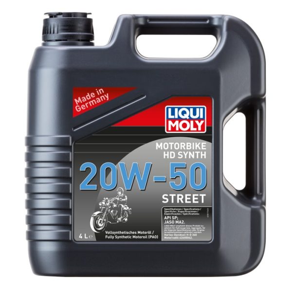 Sintētiskā Harley tipa motociklu eļļa 20W-50 - Image 2