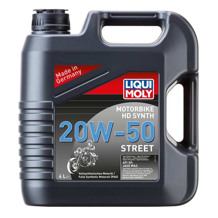 Sintētiskā Harley tipa motociklu eļļa 20W-50