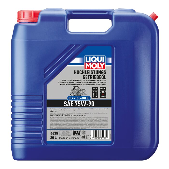 High Performance Gear Oil (GL4+) SAE 75W-90