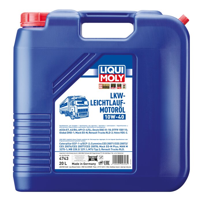 Truck Low-friction Motor Oil 10W-40